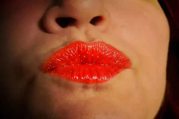 Lips makeup 