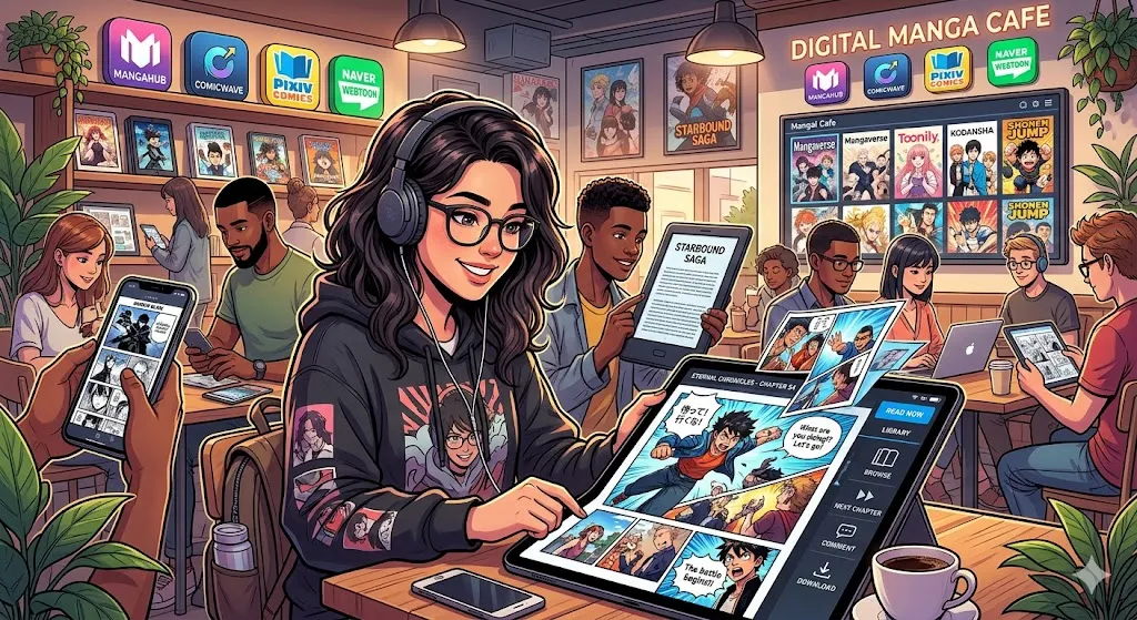 Digital Manga Platforms